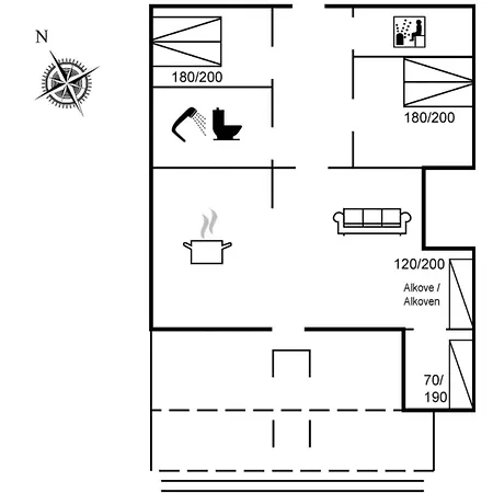 Akari - 400m From The Sea By Interhome Σπίτι διακοπών Nedre Lysabild